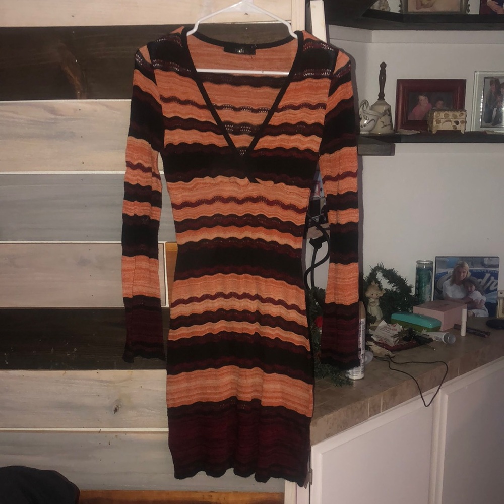 Acrylic Dress with long sleeves - Small/Medium size